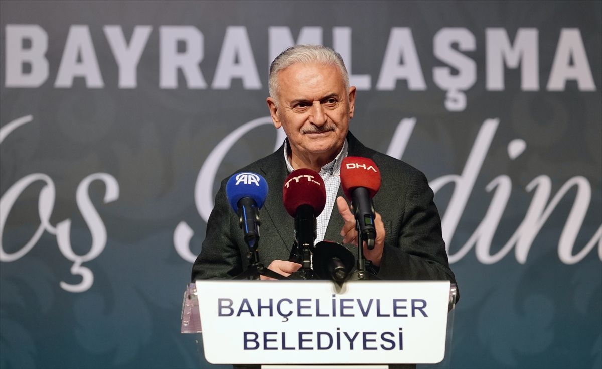 TDT Aksakallar Konseyi Başkanı Yıldırım, Bahçelievler'de bayramlaşma programında konuştu Açıklaması