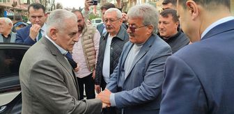TDT Aksakallar Konseyi Başkanı Yıldırım, İzmir'de taziye ziyaretinde bulundu