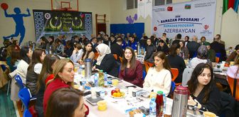 TDV Bakü Türk Lisesi'nde iftar programı düzenlendi