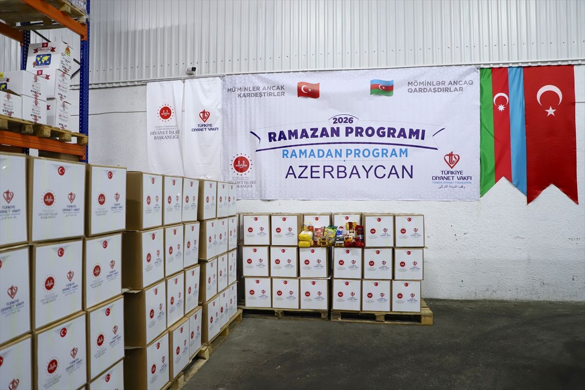 TDV'den Azerbaycan'da ihtiyaç sahiplerine ramazan yardımı