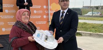 Tekirdağ'da arıcılara malzeme desteği