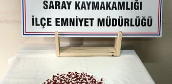 Tekirdağ'da evinde uyuşturucu bulunan şüpheli tutuklandı