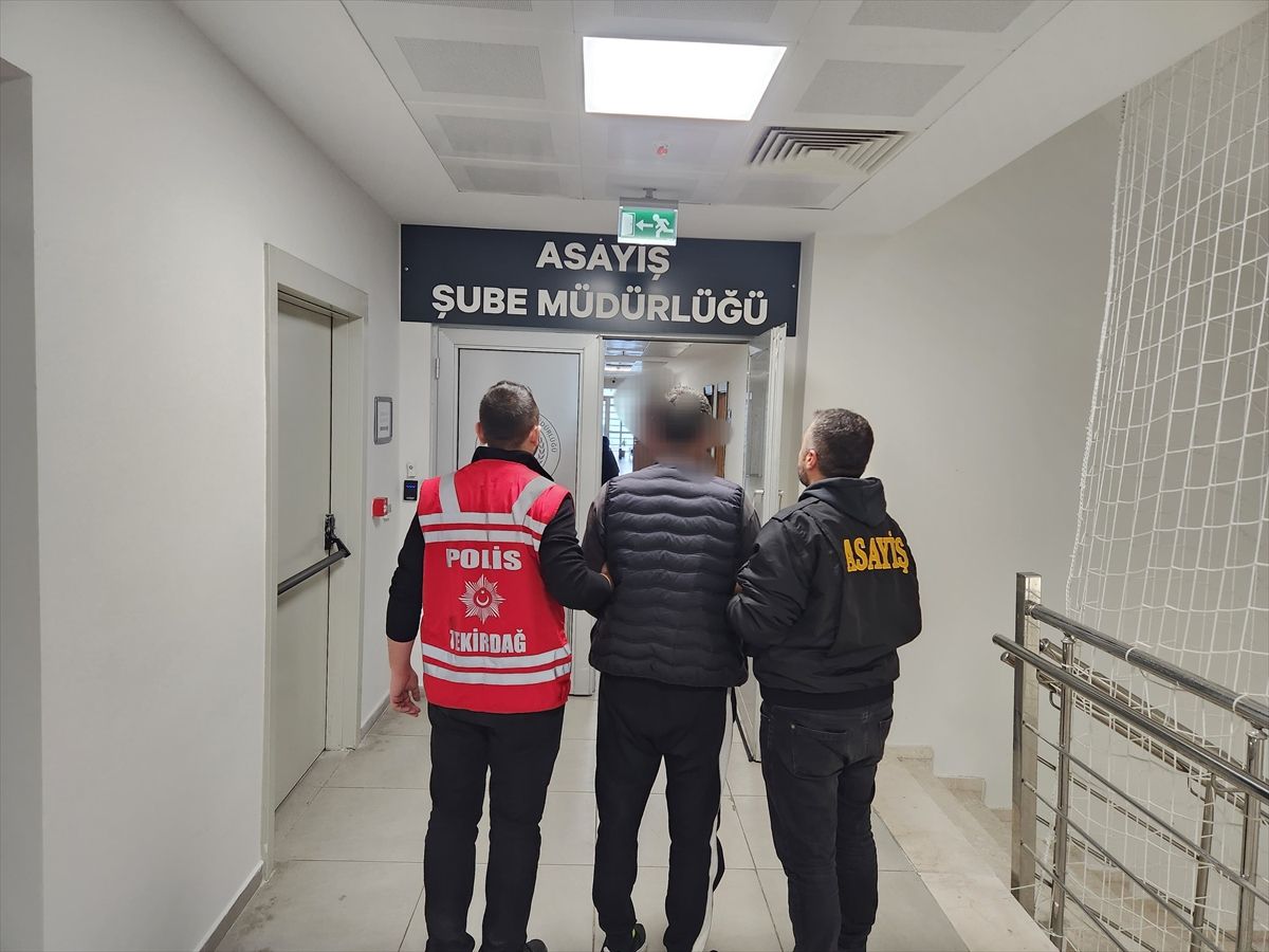 Tekirdağ'da farklı suçlardan aranan 47 zanlı tutuklandı