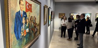 Tekirdağ'da 'Kadın: Yeryüzünün Nabzı' resim sergisi açıldı