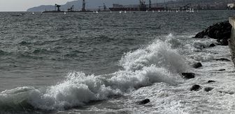 Tekirdağ'da lodos deniz ulaşımını olumsuz etkiliyor