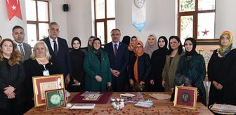 Tekirdağ'da 'Sanatın Diliyle Değerlerimiz' sergisi açıldı