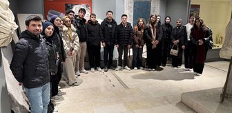 Tekirdağ'da üniversite öğrencileri müzeleri gezdi