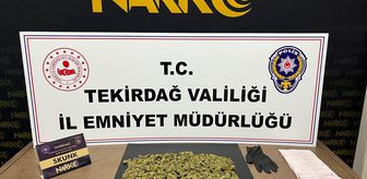 Tekirdağ'da uyuşturucu operasyonlarında yakalanan 10 şüpheli tutuklandı