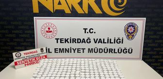 Tekirdağ'da uyuşturucu operasyonunda yakalanan 5 şüpheli tutuklandı