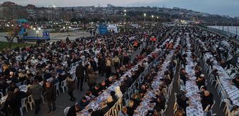 Tekirdağ'da yaklaşık 8 bin kişi birlikte iftar yaptı