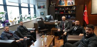 Tekirdağ Şehir Hastanesi Başhekimi Tabakoğlu'na ziyaret