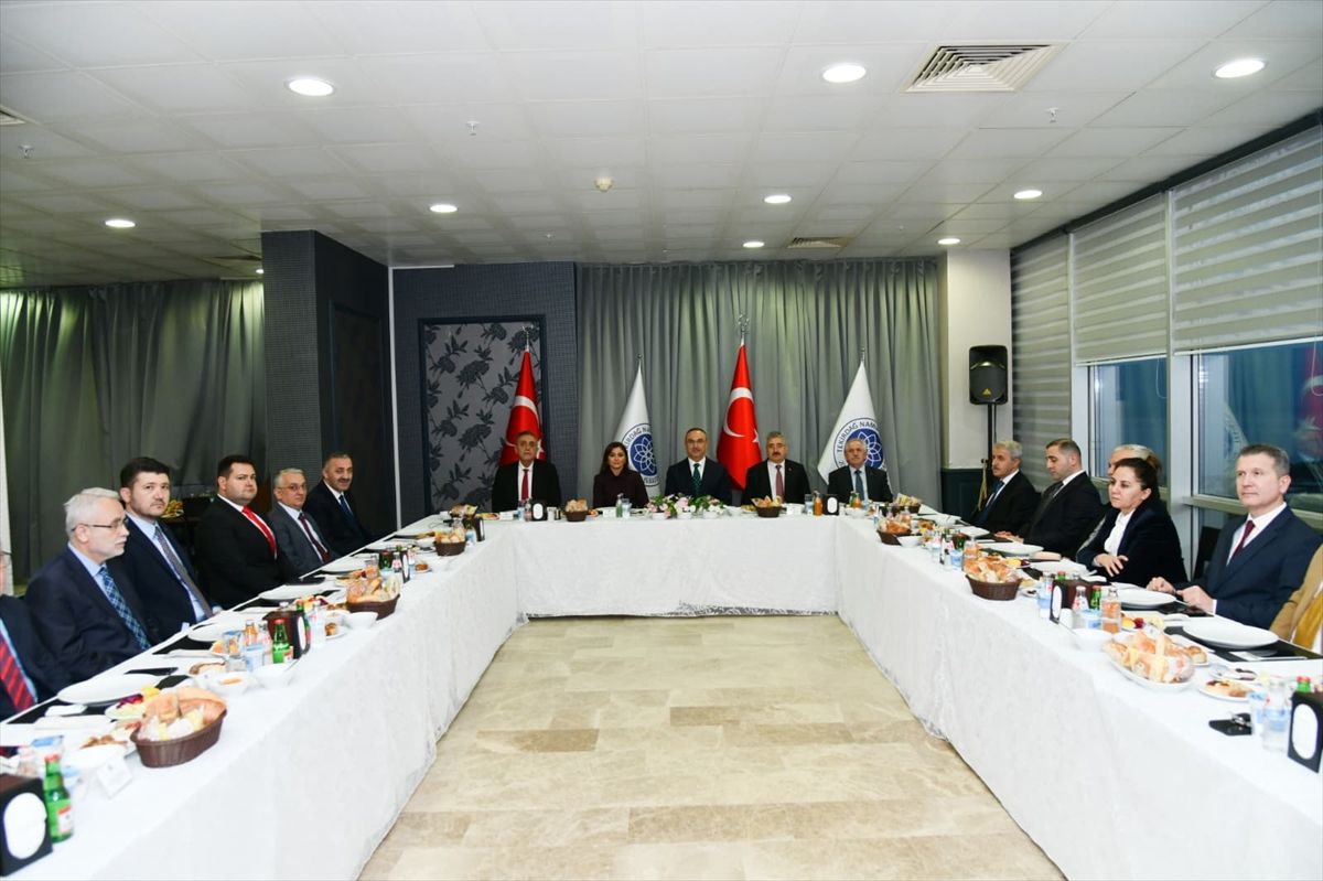 Tekirdağ Valisi Soytürk, NKÜ'de iftar programına katıldı