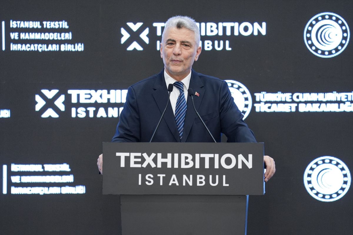 Ticaret Bakanı Bolat "Texhibition İstanbul Fuarı"nda konuştu Açıklaması