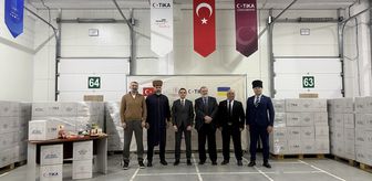 TİKA'dan Ukrayna'da ihtiyaç sahibi ailelere ramazanda gıda yardımı