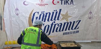 TİKA Halep'te engelli yetim çocuklar ve anneleri için 'Gönül Sofrası' iftarı düzenledi