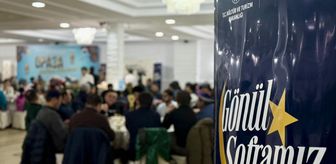 TİKA, Kazakistan'da 500 kişilik iftar sofrası kurdu