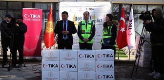 TİKA, Kırgızistan'da ihtiyaç sahiplerine ramazan yardımı ulaştırdı