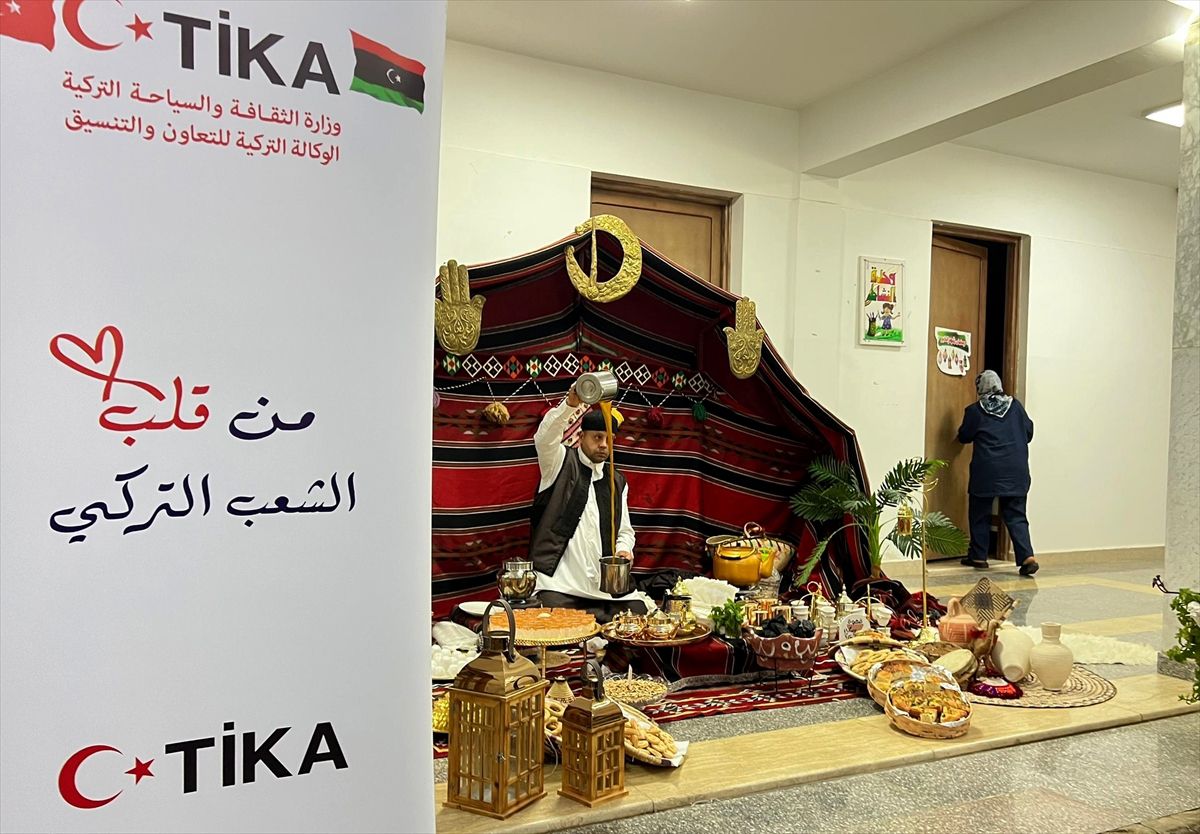 TİKA, Libya'da yetim ve engelli çocuklara iftar verdi