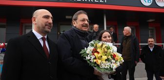 TOBB Başkanı Hisarcıklıoğlu, Kayseri'de ismi verilen AR-GE Merkezi'ni ziyaret etti