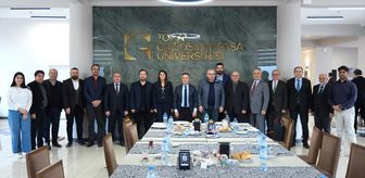 TOGÜ Rektörü Yılmaz, küresel başarıya imza atan bilim insanlarıyla buluştu