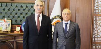 Tokat Defterdarı Yılmaz, Pazar Belediye Başkanı Pervanlar'ı ziyaret etti