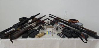 Tokat merkezli kaçak silah operasyonunda 11 zanlı yakalandı