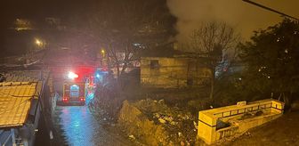 Tokat'ta çıkan yangında 2 katlı ev kullanılmaz hale geldi