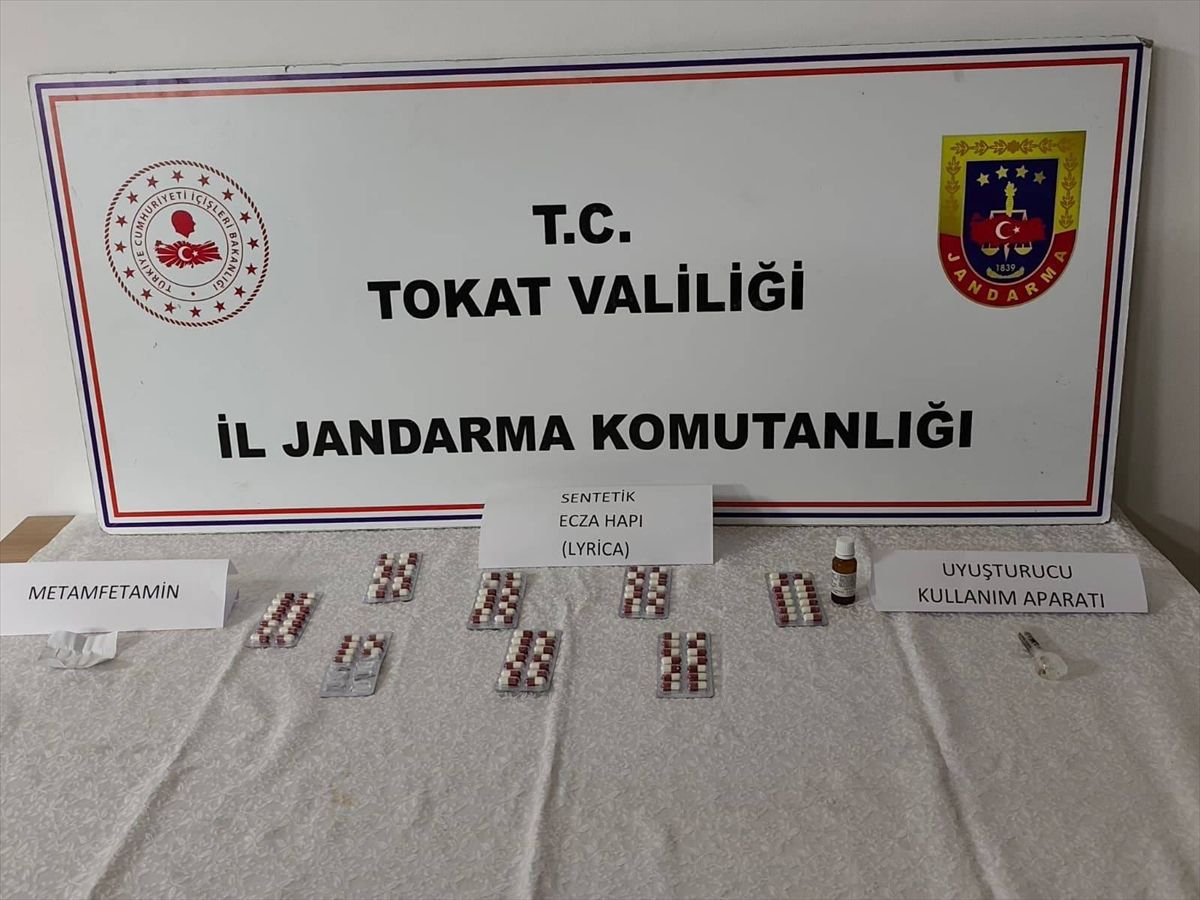 Tokat'ta uyuşturucu operasyonunda 1 zanlı yakalandı