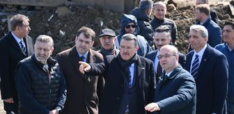 Trabzon Büyükşehir Belediye Başkanı Genç, Uzunkum Yaşam Alanı'nın yapılacağı bölgeyi inceledi