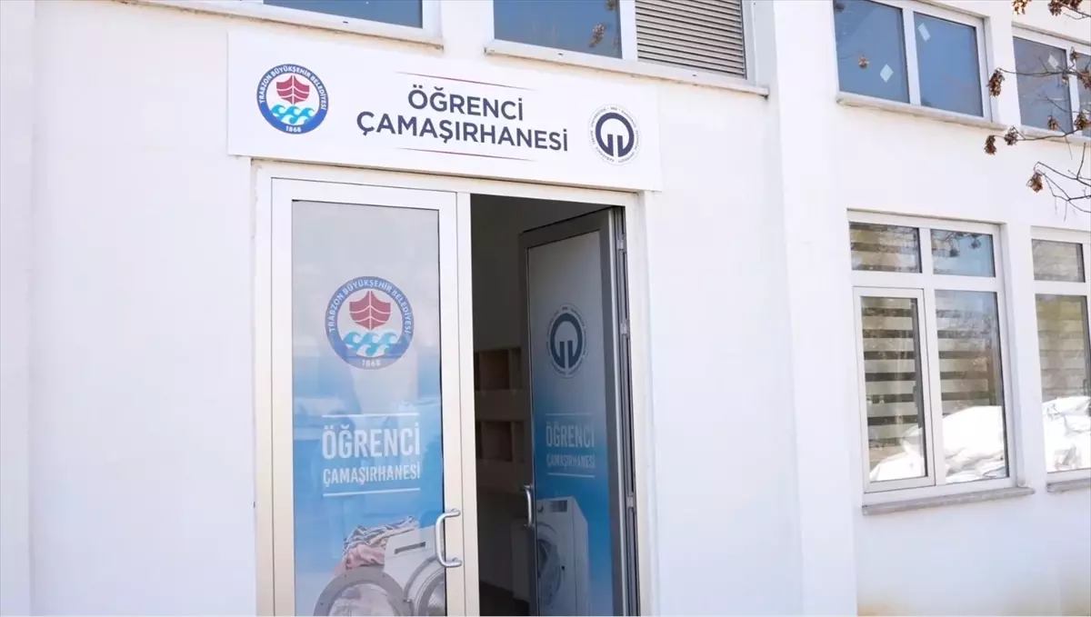 Trabzon'da 3 bin 341 üniversite öğrencisi ücretsiz çamaşırhane hizmetinden yararlandı