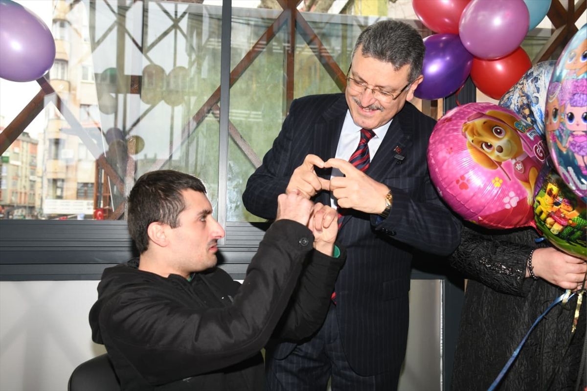 Trabzon'da Engelsiz Yaşam Parkı açıldı