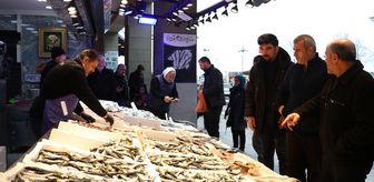 Trabzon'da ramazanda balığa olan ilgi devam ediyor