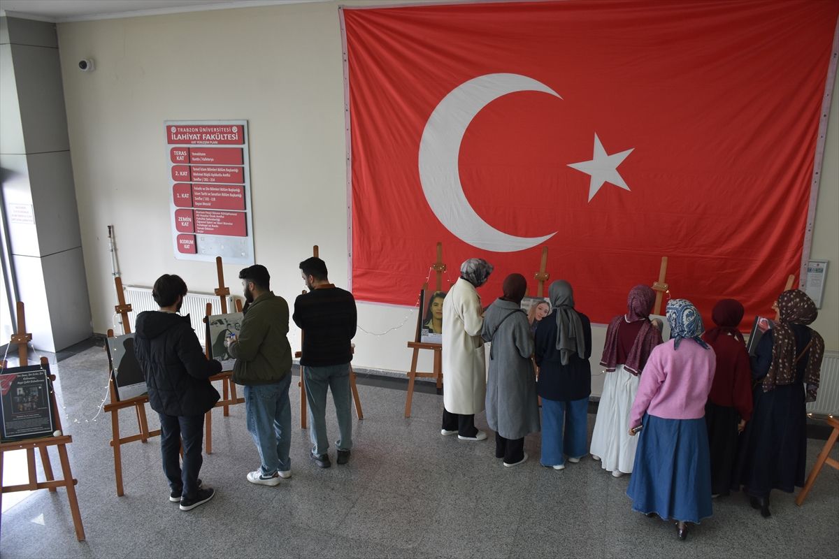 Kadın Şehitlere Saygı Sergisi Açıldı