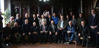 Trabzon Valisi Şahin'den Trabzon Gazeteciler Cemiyeti'ne ziyaret