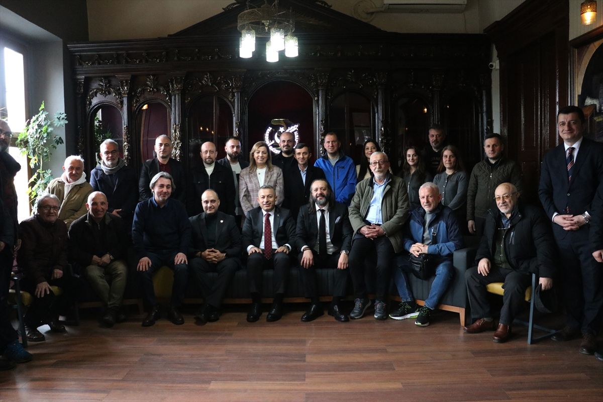 Trabzon Valisi Şahin'den Trabzon Gazeteciler Cemiyeti'ne ziyaret