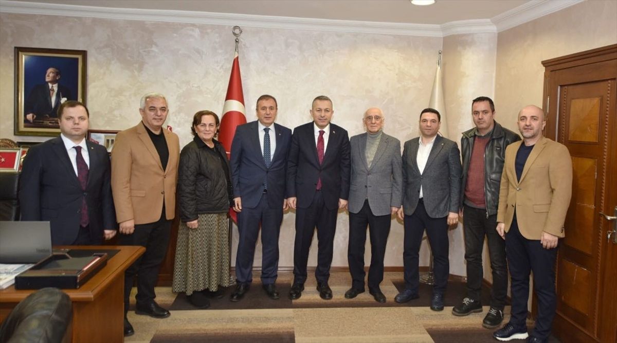 Trabzon Valisi Tahir Şahin TTSO'yu ziyaret etti