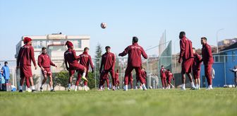 Trabzonspor, Çaykur Rizespor maçının hazırlıklarını sürdürdü