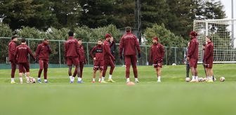 Trabzonspor, Galatasaray maçının hazırlıklarına devam etti