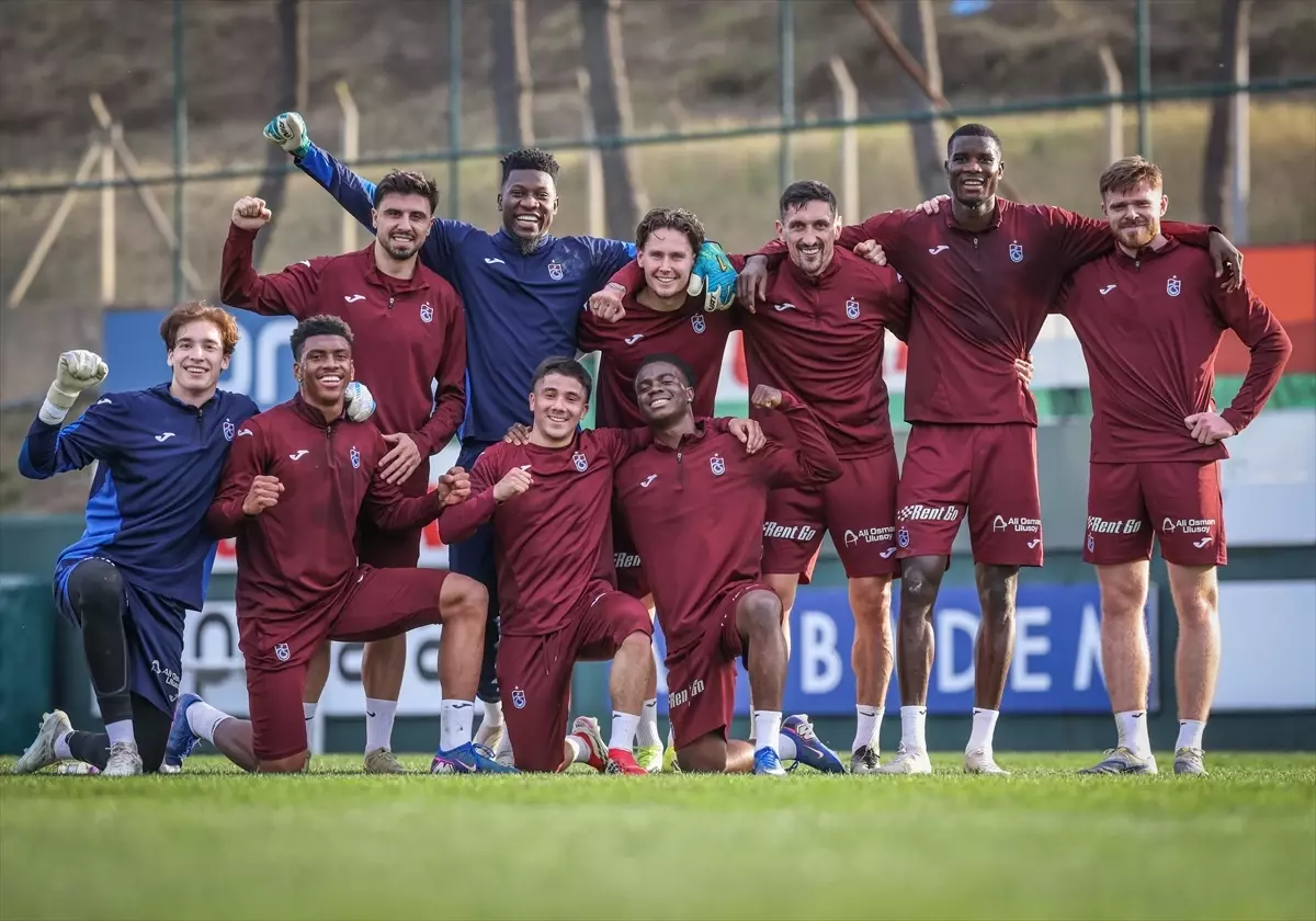 Trabzonspor, Gaziantep FK maçının hazırlıklarını sürdürdü