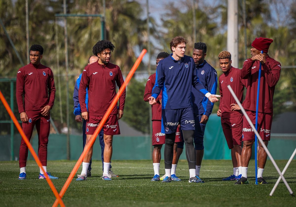 Trabzonspor, Gaziantep FK maçının hazırlıklarını tamamladı