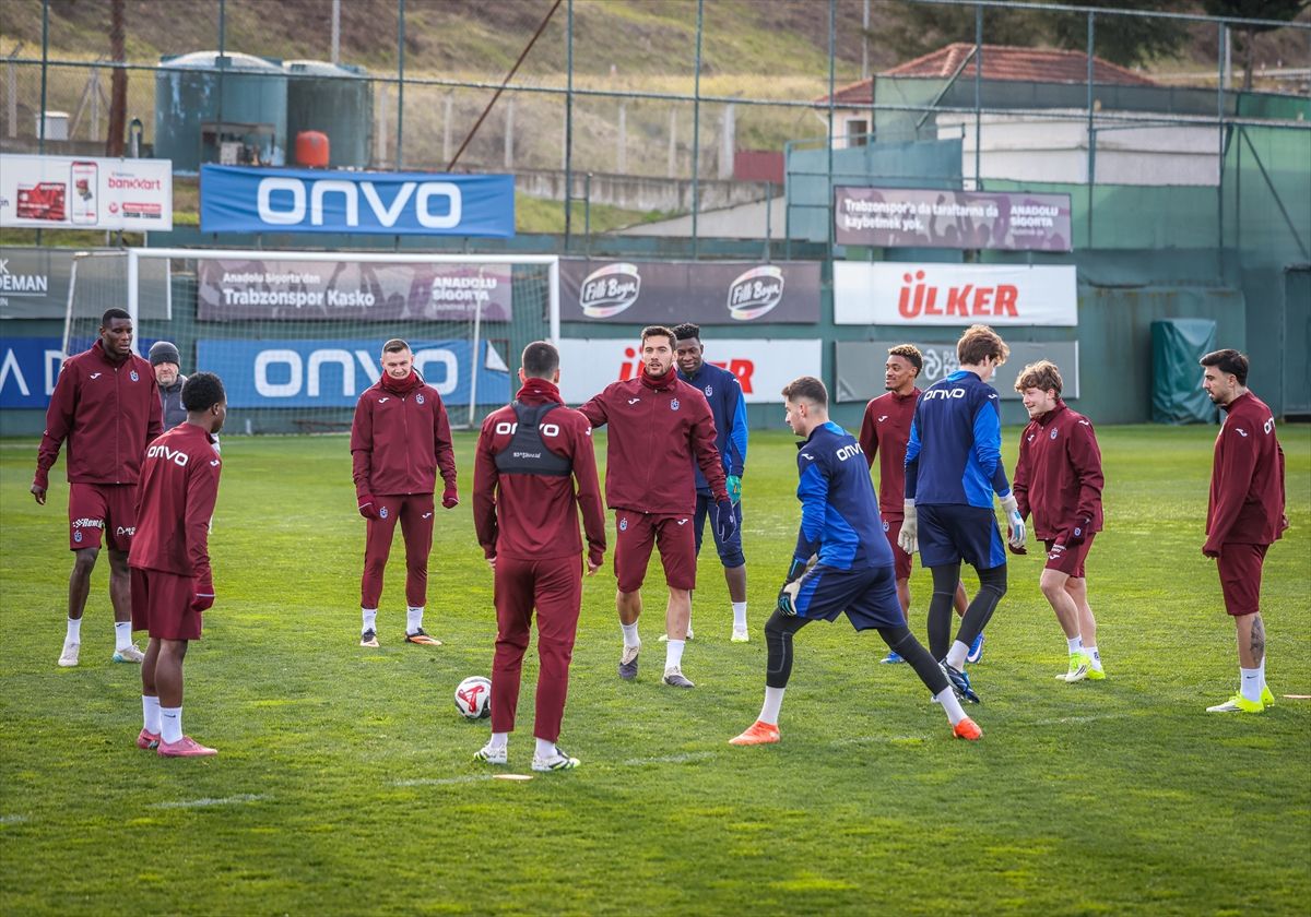 Trabzonspor, Kayserispor maçının hazırlıklarına başladı