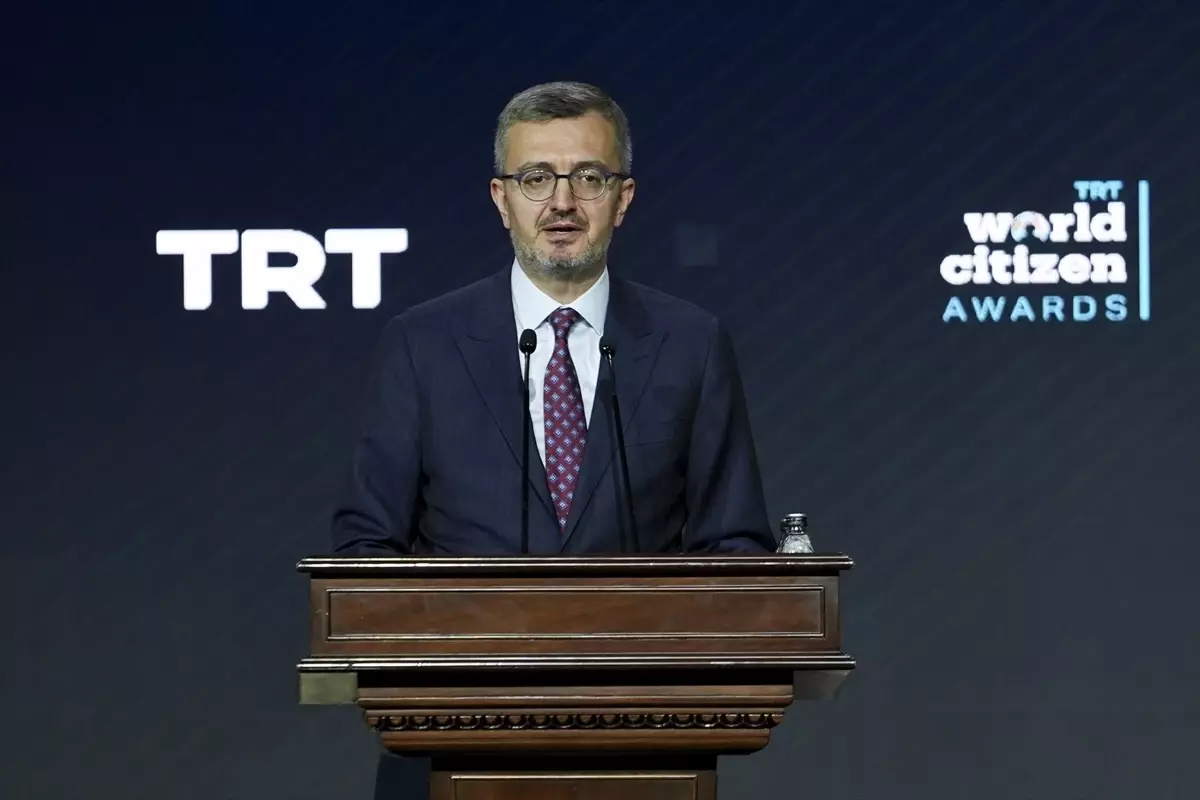 TRT World Citizen Awards Töreninde Küresel Sorunlara Dikkat Çekildi