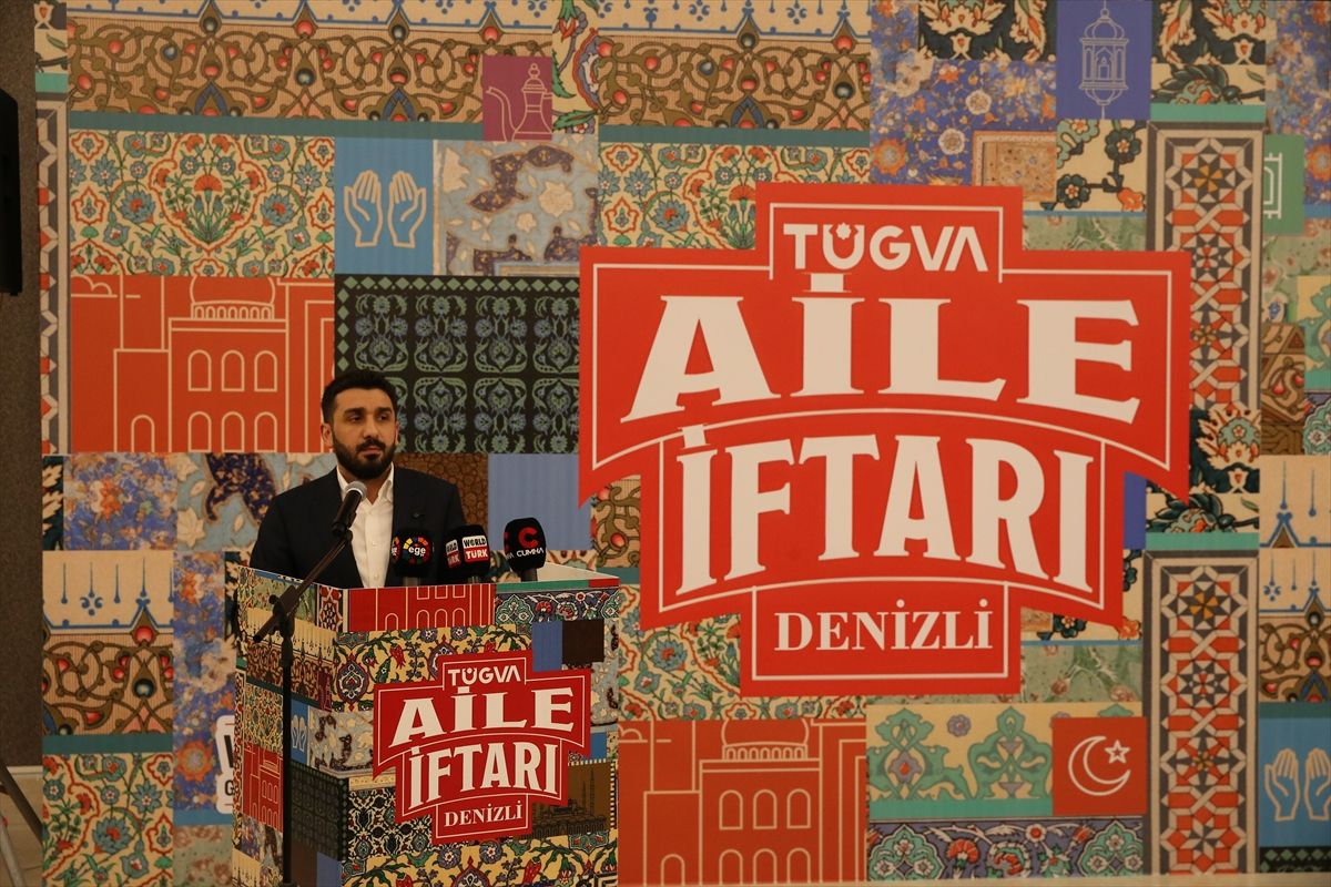 TÜGVA, Denizli'de 'Büyük Aile İftarı' düzenledi