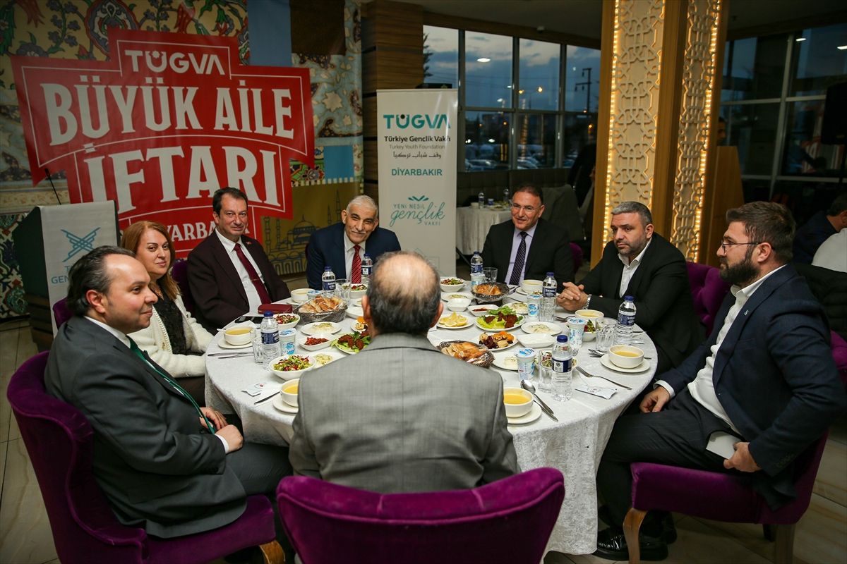 TÜGVA Diyarbakır Temsilciliğince iftar programı düzenlendi
