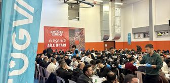 TÜGVA Genel Başkanı Beşinci, Kırşehir'de gençlerle iftarda bir araya geldi