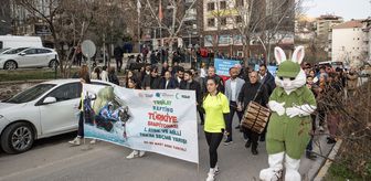 Tunceli'deki Yeşilay Türkiye Rafting Şampiyonası 1. Ayak Yarışları öncesi tören düzenlendi
