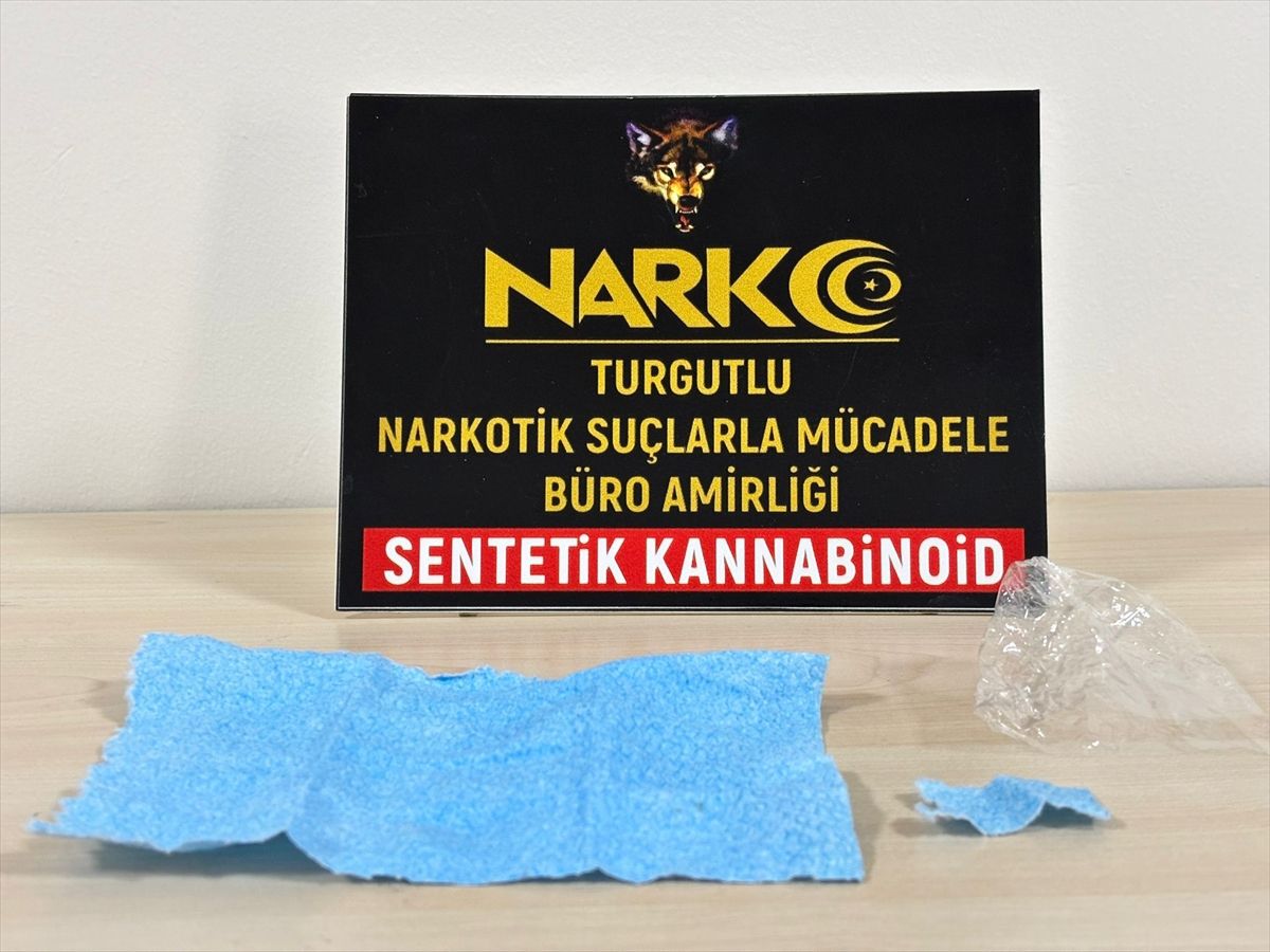 Turgutlu'da uyuşturucuyla yakalanan şüpheli tutuklandı