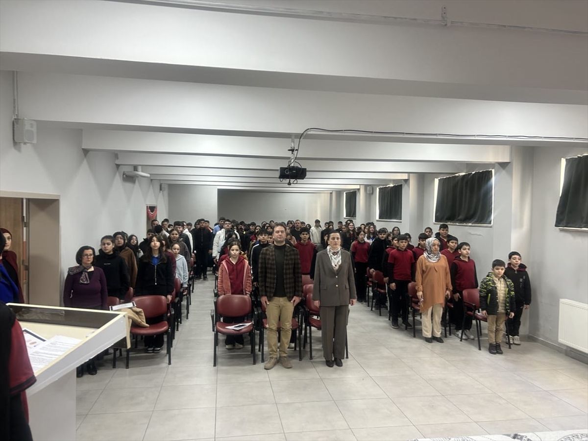 Turhal'da İstiklal Marşı'nın kabulünün yıl dönümü kutlandı