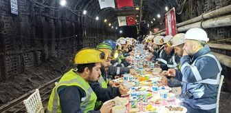TÜRK-İŞ Genel Başkanı Atalay maden işçileriyle iftar yaptı