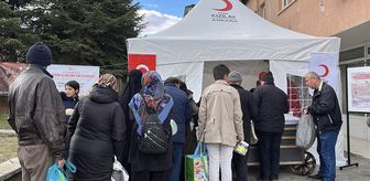 Türk Kızılay Çubuk'ta her gün 500 kişiye iftar için yemek ulaştırıyor